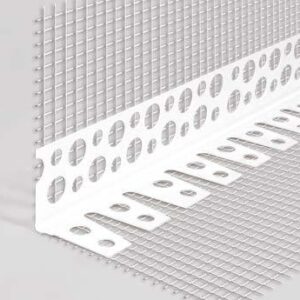 PVC arch corner with fiberglass mesh